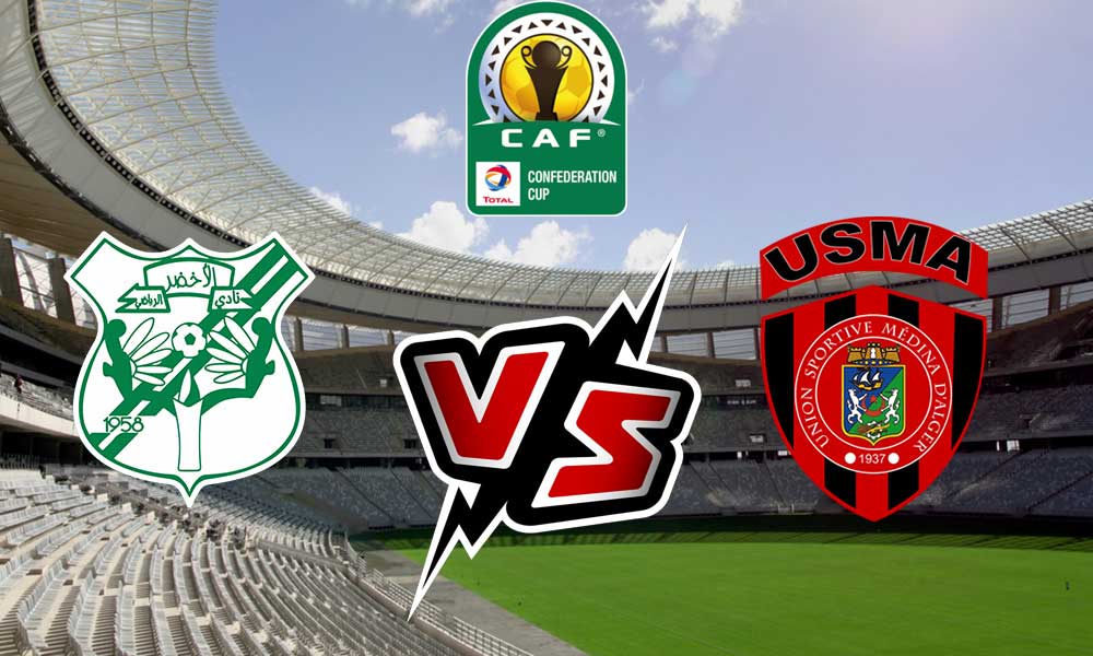 مشاهدة مباراة إتحاد الجزائر و الأخضر بث مباشر 2023-04-02 USM Alger vs Al-Akhdar