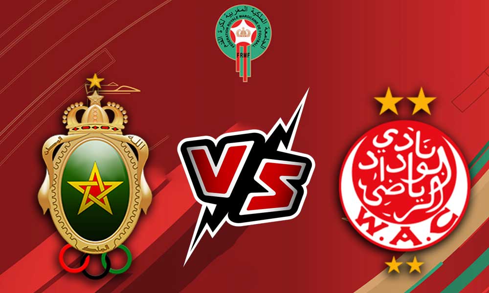 مشاهدة مباراة الوداد الرياضي و الجيش الملكي بث مباشر 2023-05-03 Wydad Casablanca vs FAR Rabat