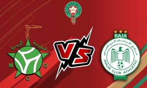 مشاهدة مباراة الرجاء الرياضي و مولودية وجدة بث مباشر 2024-01-06 Raja Casablanca vs Mouloudia Oujda