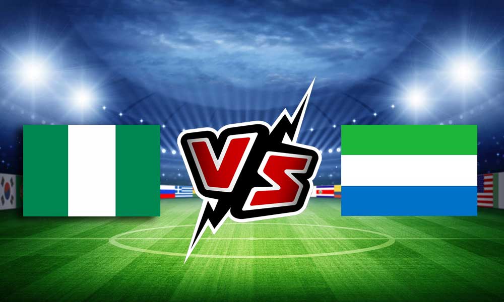 مشاهدة مباراة نيجيريا و سيراليون بث مباشر 2023-06-18 Sierra Leone vs Nigeria