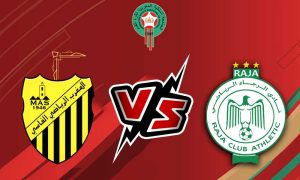 مشاهدة مباراة الرجاء الرياضي و المغرب الفاسي بث مباشر 2024-02-14 Raja Vs Mas