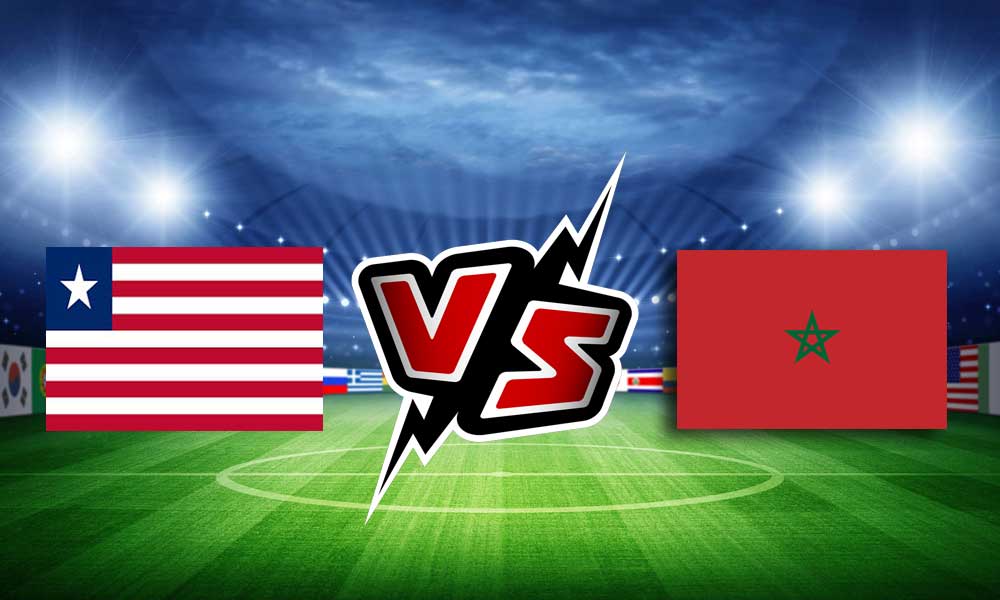 مشاهدة مباراة المغرب و ليبيريا بث مباشر 2023-10-17 Morocco vs Liberia