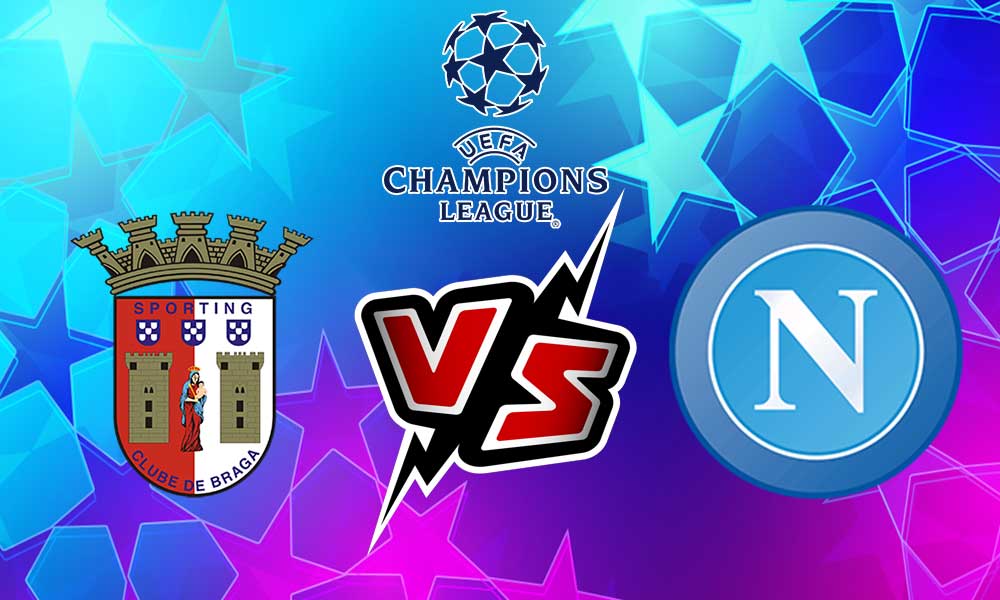 مشاهدة مباراة نابولي و سبورتينغ براغا بث مباشر 2023-09-20 Sporting Braga vs Napoli