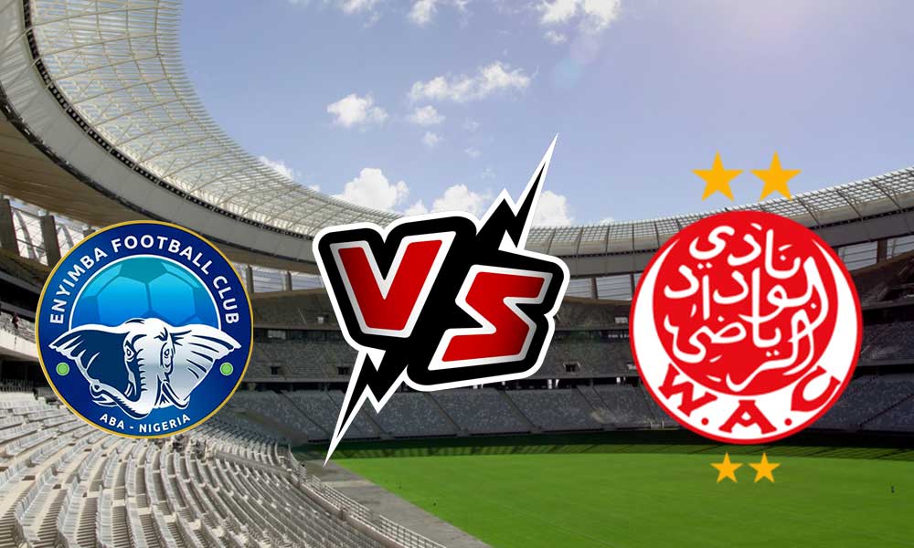مشاهدة مباراة الوداد الرياضي و إنييمبا بث مباشر 2023-10-22 Enyimba vs Wydad Casablanca