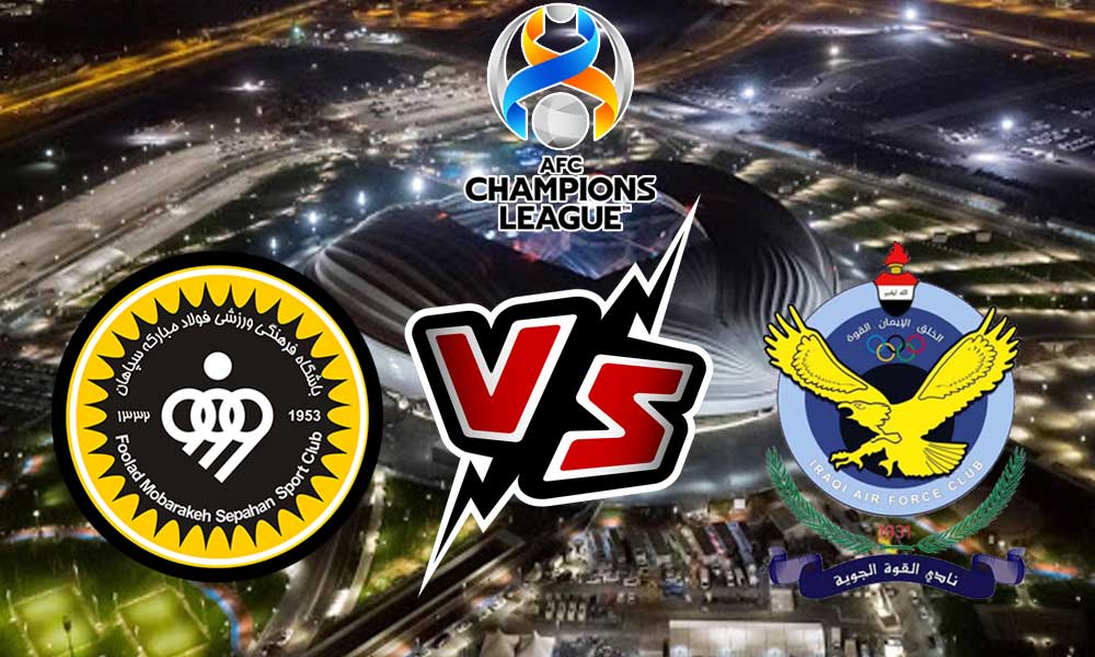 مشاهدة مباراة القوة الجوية و سباهان اصفهان بث مباشر 2023-11-27 Sepahan vs Al Quwa Al Jawiya
