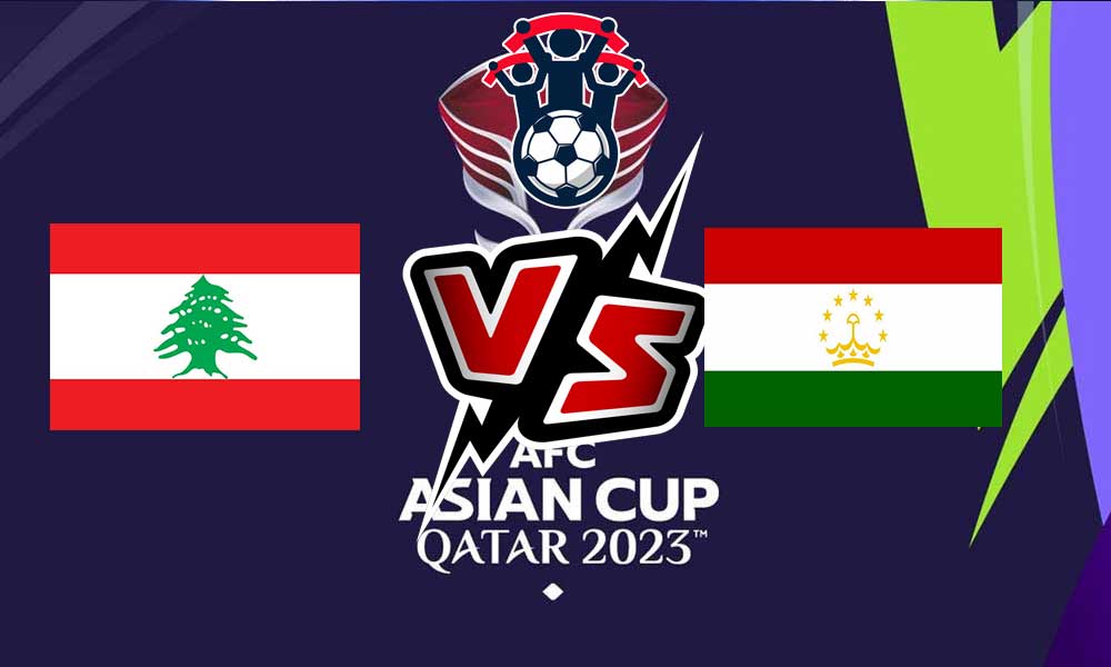 مشاهدة مباراة لبنان و طاجيكستان بث مباشر 2024-01-22 Tajikistan vs Lebanon